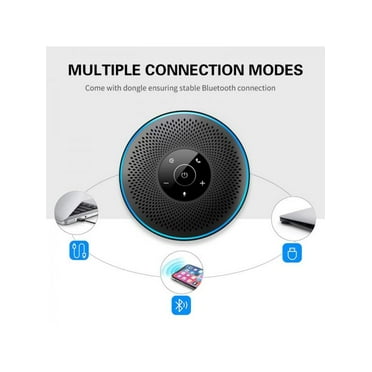 Bluetooth Speakerphone – eMeet Luna Computer Speakers with Microphone w/Enhanced Noise Reduction Algorithm Daisy Chain w/Dongle USB Speakerphone for Home Office 360° Voice Pickup for 8 People Bluetooth Speakerphone – eMeet Luna Computer Speakers with Microphone w/Enhanced Noise Reduction Algorithm Daisy Chain w/Dongle USB Speakerphone for Home Office 360° Voice Pickup for 8 People